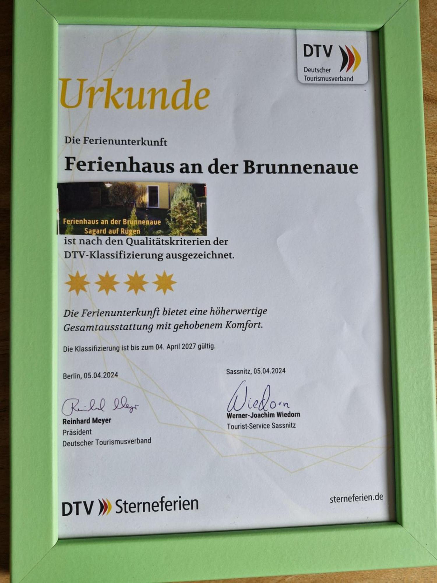 Ferienhaus An Der Brunnenaue 4 Sterne, E-Ladestation Am Haus, Wlan, Netflix, Garten ساغارد المظهر الخارجي الصورة